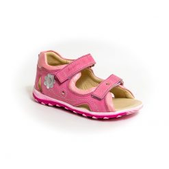 lányka szandál virág díszítéssel